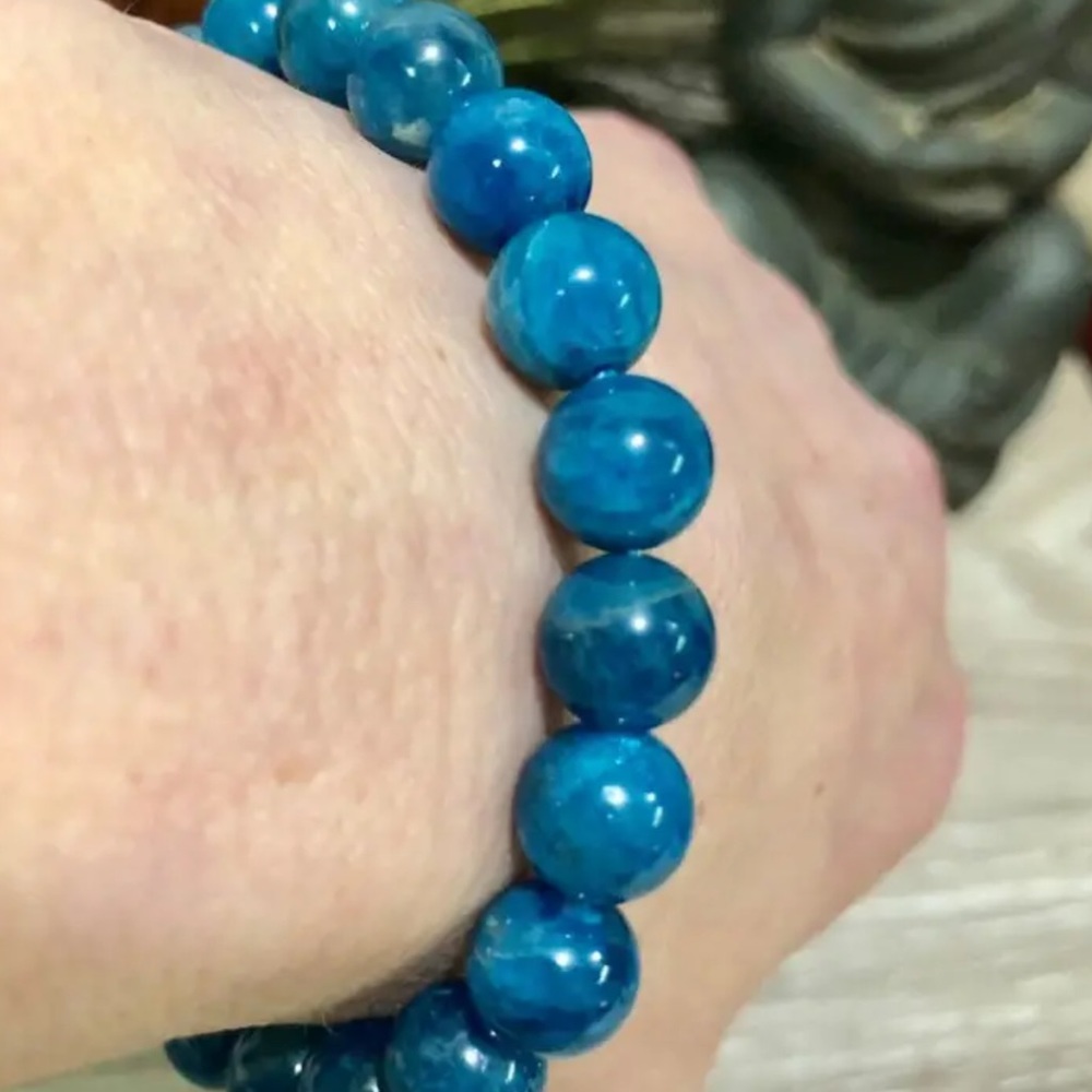 Apatite Gemstone bracelets - Picture 1 of 11